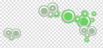 Render Jover Design, round green and gray abstract illustration transparent background PNG clipart