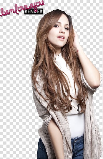 Render People, woman holding her hair transparent background PNG clipart