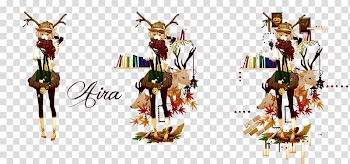 Rendering Autumn Anime, autumn transparent background PNG clipart