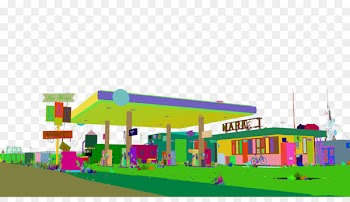 Rendering, Filling Station, Vray, Grass, Animation PNG