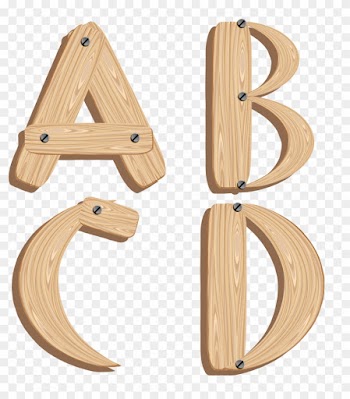 Renders Alphabet Lettres Bois - Renders Alphabet Lettres Bois