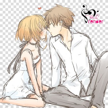 Renders Anime, boy and girl anime illustration transparent background PNG clipart