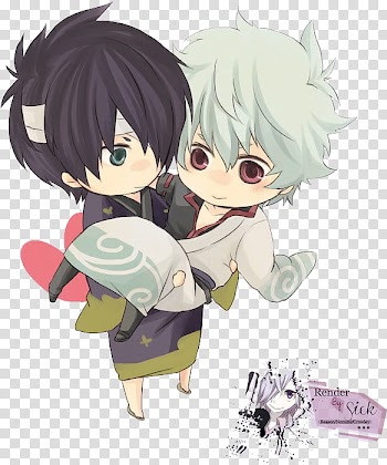 Renders Anime Chibi, Gintoki Sakata transparent background PNG clipart