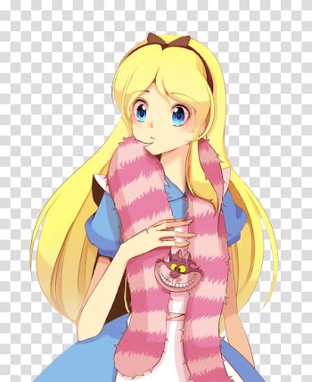 Renders Girls, yellow-haired female fictional anime character transparent background PNG clipart
