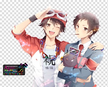Renders N, anime illustration transparent background PNG clipart