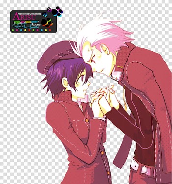 Renders N, Arisu male and female anime characters transparent background PNG clipart
