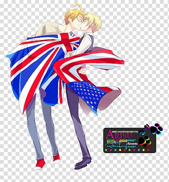 Renders N, two male anime illustration transparent background PNG clipart