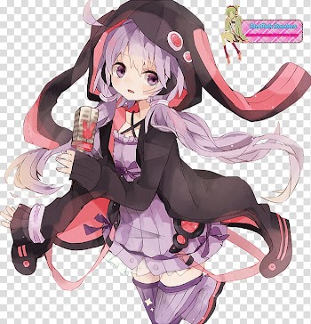 Renders VOCALOID, female anime characater transparent background PNG clipart