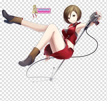 Renders VOCALOID, female anime character transparent background PNG clipart