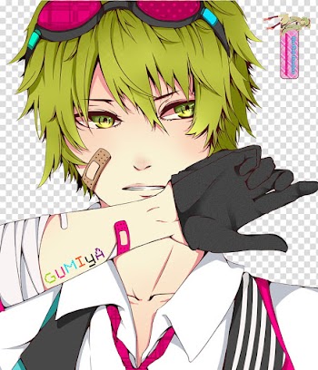 Renders VOCALOID, male anime character transparent background PNG clipart