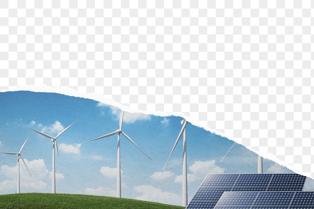 Renewable energy png ripped paper | Free PNG - rawpixel