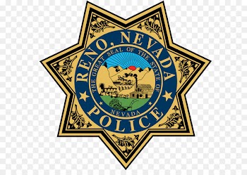 Reno Police Department Reno Police Department Police officer Badge - gold badge 