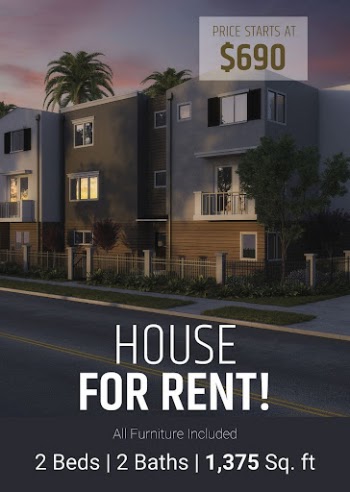 Rent house editable poster template | Free Vector Template - rawpixel