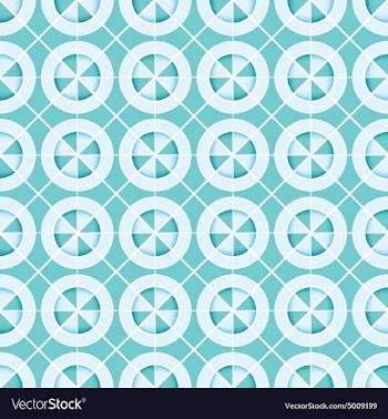 Repeat circle vector image