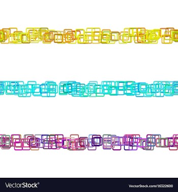 Repeatable abstract square pattern paragraph vector image