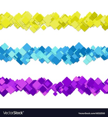 Repeatable random square pattern paragraph vector image