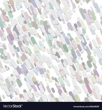 Repeating abstract chaotic rounded stripe pattern vector image