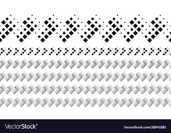 Repeating abstract diagonal square pattern vector image