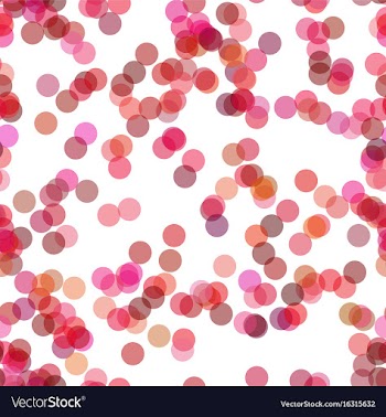 Repeating abstract dot background pattern vector image