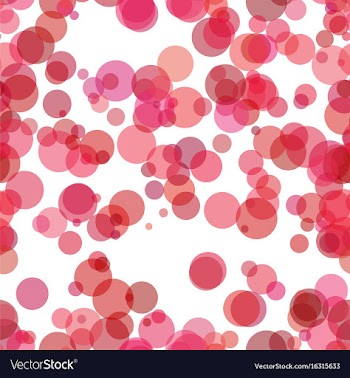 Repeating abstract dot background pattern vector image