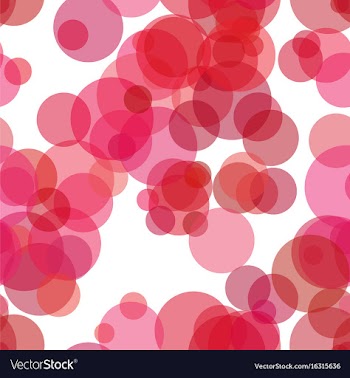 Repeating abstract dot background pattern vector image