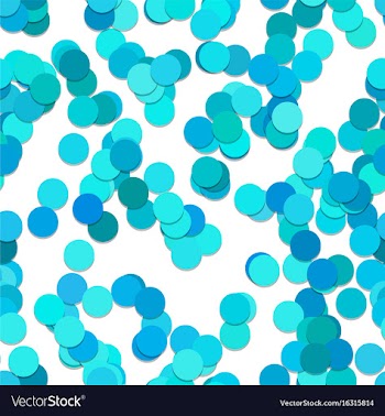 Repeating abstract geometric dot pattern vector image