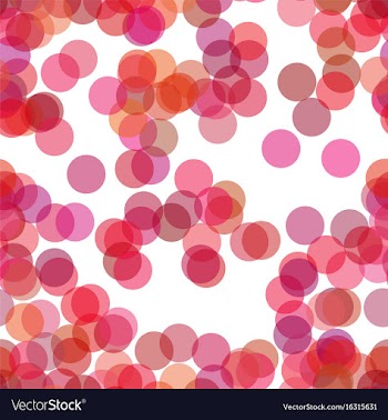 Repeating abstract geometrical dot background vector image