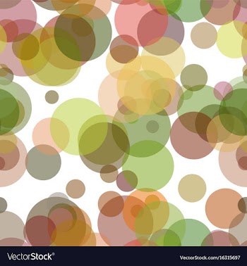 Repeating abstract geometrical dot background vector image