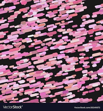 Repeating abstract irregular rounded stripe vector image