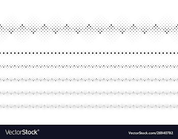 Repeating abstract monochrome circle pattern page vector image
