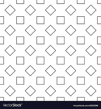 Repeating abstract monochrome square pattern vector image