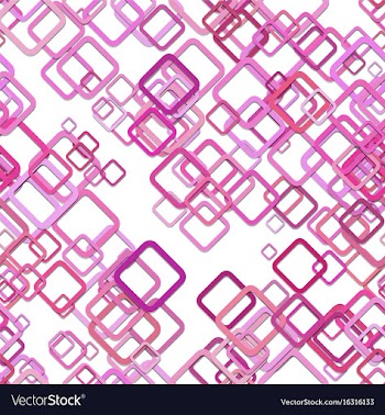 Repeating abstract square background pattern vector image