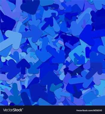 Repeating arrow pattern background vector image