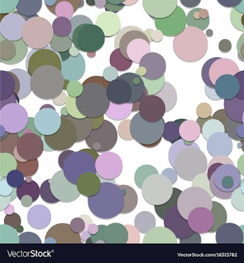 Repeating chaotic dot background pattern - design vector image