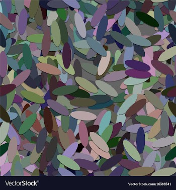 Repeating chaotic ellipse background pattern vector image