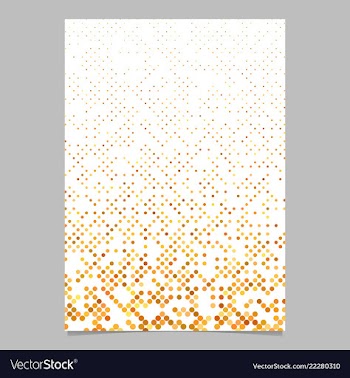 Repeating circle pattern brochure template vector image