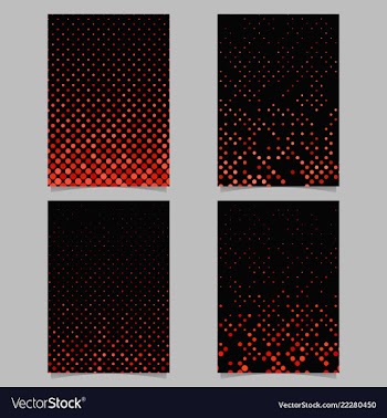 Repeating dot pattern page background template vector image