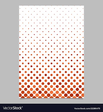 Repeating dot pattern page background template vector image