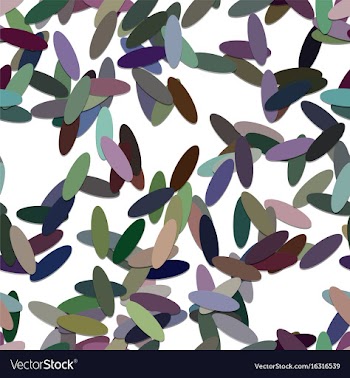 Repeating ellipse background pattern vector image