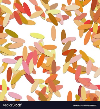 Repeating ellipse background pattern vector image