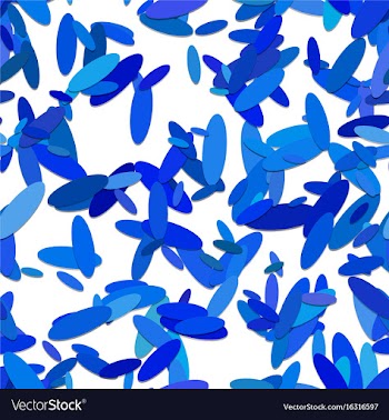 Repeating ellipse background pattern vector image