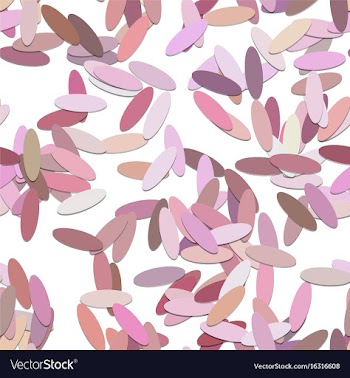 Repeating ellipse background pattern vector image