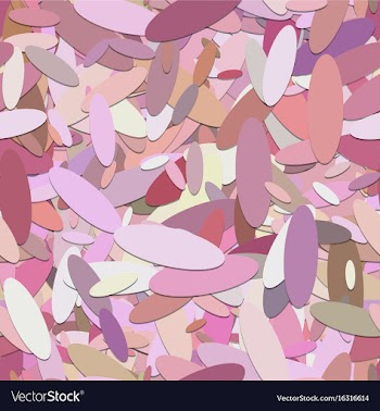 Repeating ellipse background pattern vector image