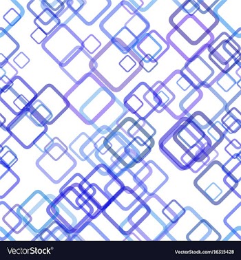 Repeating geometric square background pattern vector image