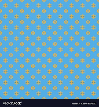 Repeating geometric winter snow pattern wallpaper vector image