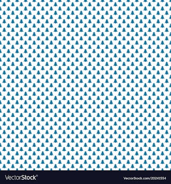 Repeating geometrical christmas tree pattern vector image