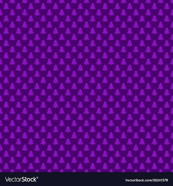 Repeating geometrical pine tree forest pattern vector image