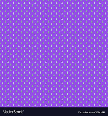 Repeating geometrical pine tree forest pattern vector image