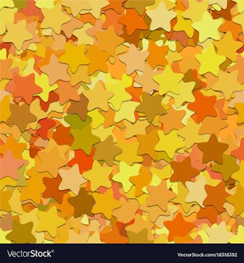 Repeating geometrical star pattern background vector image