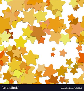 Repeating geometrical star pattern background vector image